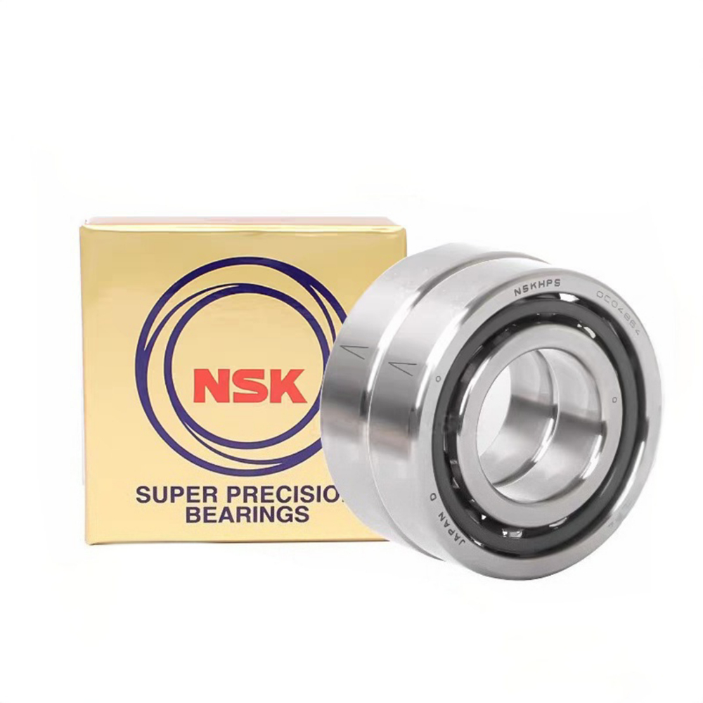 بلبرینگ اسپیندل تماس زاویهای فوق دقیق جفت NSK 7010 P4